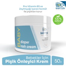 Babyton Doğal Içerikli  Bebek Pişik Kremi 50 ml