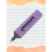 Penmark HS-505 Doldurulabilir Fosforlu Kalem Pastel Renkler 5 Adet