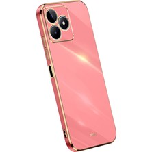 Xshop Realme C53 4g Anti-Cratch Tpu Telefon Kılıfı, Elektrokaplama Kenar Telefon Kapağı (Yurt Dışından)