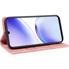 Xshop Realme C53 4g / Narzo N53 4g Toz Geçirmez Pu Deri Deri Kapak Rfıd Engelleme Cüzdan Stand Telefon Kılıfı (Yurt Dışından)