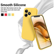 Xshop Realme C53 4g / Narzo N53 4g Şok Geçirmez Telefon Kasası Yumuşak Astar Sıvı Silikon Cep Telefon Kapağı Kayışlı (Yurt Dışından)