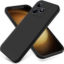 Xshop Realme C53 4g / Narzo N53 4g Şok Geçirmez Telefon Kasası Yumuşak Astar Sıvı Silikon Cep Telefon Kapağı Kayışlı (Yurt Dışından)