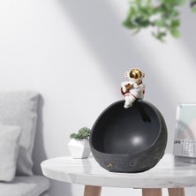 Baltato Kabı Spaceman Çeş Eş Kutusu Ev Dekor Için Gri (Yurt Dışından)