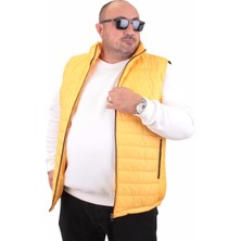 Moc Grande Mocgrande Büyük Beden Jessica Su Itici Yelek 22810 Sarı