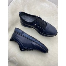 Çiğdem Kundura Çiğdem Lacivert Gerçek Deri Lastik Bağlı Erkek AyakkabıHdy Lacivert 42 ST01912 LACİVERT 42