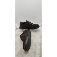 Çiğdem Kundura Çiğdem Acı Kahve Nubuk Deri Bağlı Erkek Ayakkabı (Brkn 2001) - Acı Kahve - 43 - ST01130-ACI Kahve-43