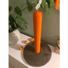 Lets Get Pet Havuç Figürlü Düz Kedi Tırmalama Tahtası 52 cm
