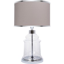 Minimal Royce Silver Cam Abajur