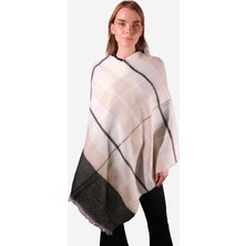 Love Rain Fashion Kaşe Kalın Şal Bej