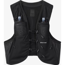 NNormal Race Vest 5L w2 Flasks Unisex Siyah Suluklu N1ARV01-001