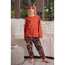 Bonitas Pijama Takımı Kiremit Zk24-104225