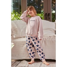 Bonitas Pijama Takımı Pembe ZK24-116240