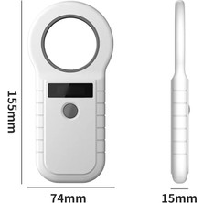 Jewval Mikroçip Okuyucu Evcil Hayvan Çiftlik Mikroçip İzleme Tanımlama Cihazı Rfıd 15 Basamak
