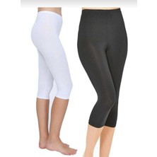 Tutku Elit 2102 Bayan Renkli Modal Elastan Kapri Tayt 4 Adet