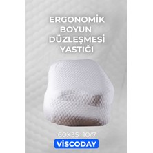 Viscoday Ortopedik Boyun Düzleşmesi Boyun Fıtığı Boyun Destek Yastığı