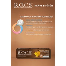 Rocs Kahve & Tütün Leke Karşıtı Dış Macunu 74 gr x 2 Adet