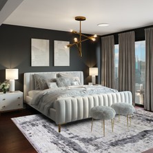 Halıca Ada E111A Akrilik Modern Salon Halısı