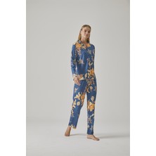 Relax Mode Kadın Gömlek Pijama Takım - 10772
