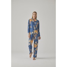 Relax Mode Kadın Gömlek Pijama Takım - 10772