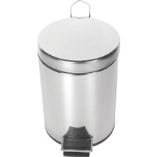 Krom Pedallı Çöp Kovası 12 Lt.
