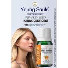 Young Souls Aromatherapy Pumpkin Seed Carrier Oil Kabak Çekirdeği Bitkisel Taşıyıcı Yağ 10 ml