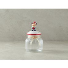English Home Yılbaşı Santa’s Dog Cam Kavanoz 600 ml Kırmızı