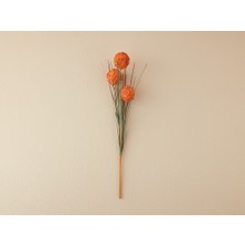 English Home Grass Bush Tek Dal Yapay Çiçek Kahve