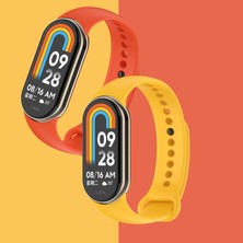 Kyver Kordon, Xiaomi Mi Band 8 ile Uyumlu Silikon Yumuşak Kayış