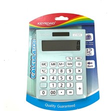 Keyroad Stylısh Pastel Mavi Hesap Makinesi 12 Dıgıt