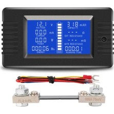 Pandoraplanet PZEM015 Dc 200V 100A Voltmetre Ampermetre Araba Test Cihazı Kapasite Direnç Elektrik Gerilim Ölçer Monitör 12V-96V (Yurt Dışından)