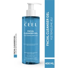 The Ceel Sebum Dengeleyici, Cildi Temizleyen, Seramid Etkili Tüm Cilt Tiplerine Uygun Yüz Yıkama Jeli 400 ml