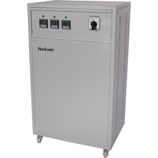 Norkven NTREGSRV33075BP 275/450V 75KVA Regülatör 75KVA Servo Mikro Işlemcili, %100 Yerli, 2 Yıl Garantili, Aşırı Akım, Gerilim Koruma Üniteli