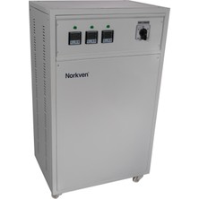 Norkven NTREGSRV33075BP 275/450V 75KVA Regülatör 75KVA Servo Mikro Işlemcili, %100 Yerli, 2 Yıl Garantili, Aşırı Akım, Gerilim Koruma Üniteli