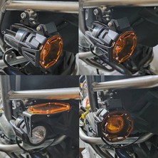 Sunshinee Sis Lambası Koruyucu Güvenlik Kapakları Sis Lambası Lambası Kapağı Bmw R1250GS R1200GS Lc Adv F800GS Macera F750GS F850GS (Yurt Dışından)