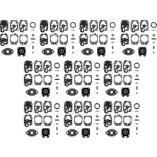 Sunshinee 10 Takım Karbüratör Tamir Yeniden Oluşturma Kiti Walbro K20-WYL WYL-240-1 WYL-242-1 Wyl Ryobi Stihl Echo BE01 LE230 (Yurt Dışından)