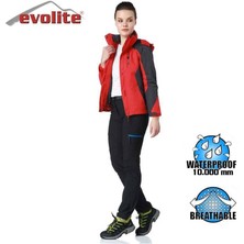 Evolite Diva Bayan 3in1 Grikırmızı Mont