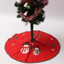 Betty Becky 90CM Kar Noel St Tabanı Noel Dekoru Zemin Mat Kapağı (Yurt Dışından)