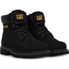 Cat Caterpillar Colorado Black Siyah Nubuk Kadın Bot
