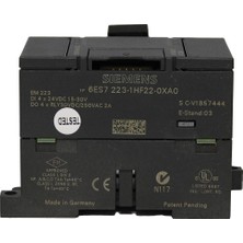 Siemens 6ES7223-1HF22-0XA0, 6es7 223-1HF22-0XA0  Sımatıc S7-200,  I/o Em 223,CPU, 4 Dı/4 Do Yeni Kutu Kapalı