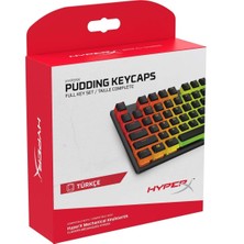 Hyperx Abs Pudding Keycaps Tr Tuş Takımı Hkcpxa-Bk-Tu/g