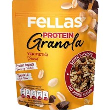 Fellas Granola - Yer Fıstığı & Protein Bar Parçacıklı 270G