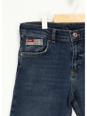 Lee Cooper Normal Bel Indigo Erkek Çocuk Denim Pantolon 241 Lcb 121001 Bath Mıd Blue