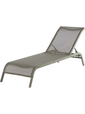 Divona Home Next Kolsuz Şezlong Set (4  Adet) cappucino