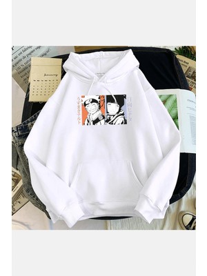 Populus Naruto Hinata Kapşonlu Sweatshirt