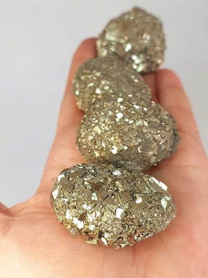 Yaşam Tohumu Pirit Taşı Kütle Ham Parça (80-89 Gram)