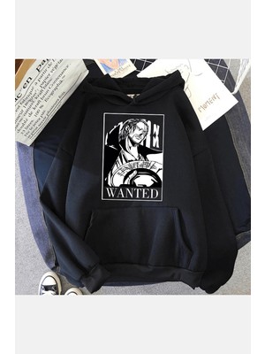 Populus Shanks Wanted Kapşonlu Sweatshirt