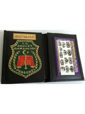 Aldatmaz Adalet Bakanlığı Rozetli Cüzdanı Satınal.-Sadece,kurum Adresıne Göderilir,sivil Adrese Gönderilmez