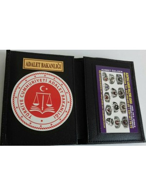 Aldatmaz Adalet Bakanlığı Rozetli Cüzdanı Satınal.-Sadece,kurum Adresıne Göderilir,sivil Adrese Gönderilmez