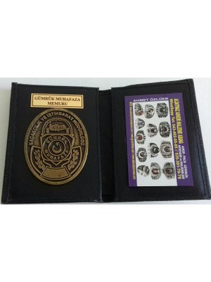 Aldatmaz Gümrük Muhafaza Rozetli Cüzdanı Satınal.-Sadece,kurum Adresıne Göderilir,sivil Adrese Gönderilmez