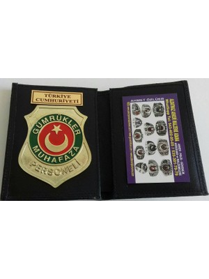 Aldatmaz Gümrük Muhafaza Rozetli Cüzdanı Satınal.-Sadece,kurum Adresıne Göderilir,sivil Adrese Gönderilmez